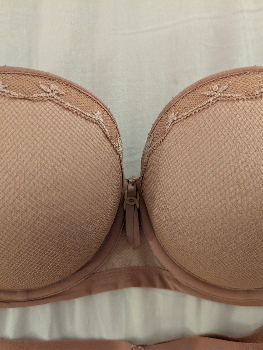 Freya Idol Allure Strapless Molded Bra — Nude Beige 30FF/H